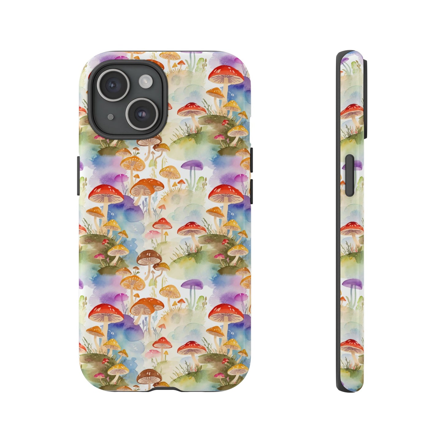 Mushroom Phone Case | Shroom Phone Cover | Hippie Themed Phone Case | Cute mushroom Pattern | Tough Case