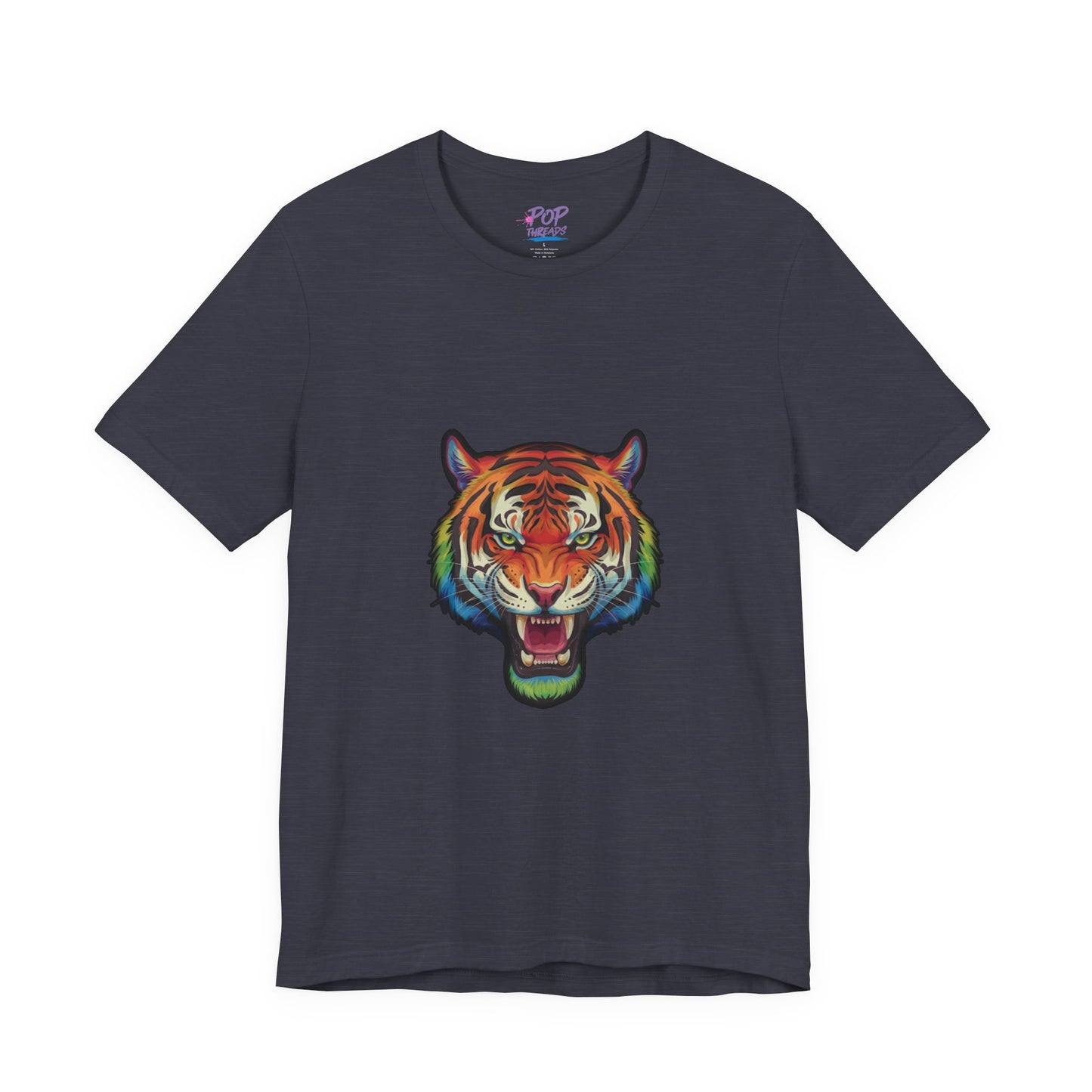 Colorful Rainbow Tiger Tee