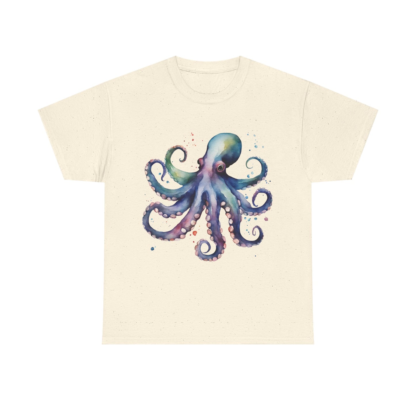 Deep Sea Octopus Graphic Tee Unisex Heavy Cotton Crew Neck