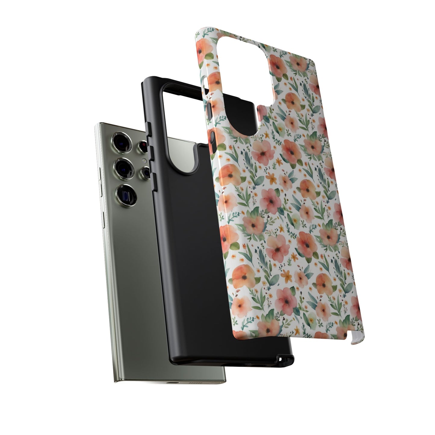 Watercolor Floral Print | Tough Cases | IPhone Case | Samsung Case | Flower Phone Case | Floral Case