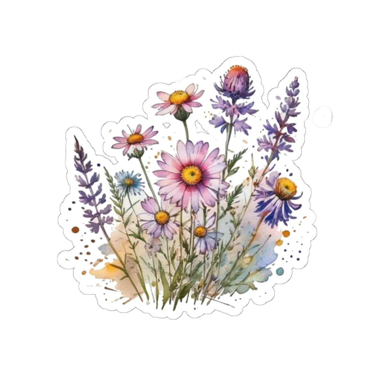 Wildflowers Kiss-Cut Stickers