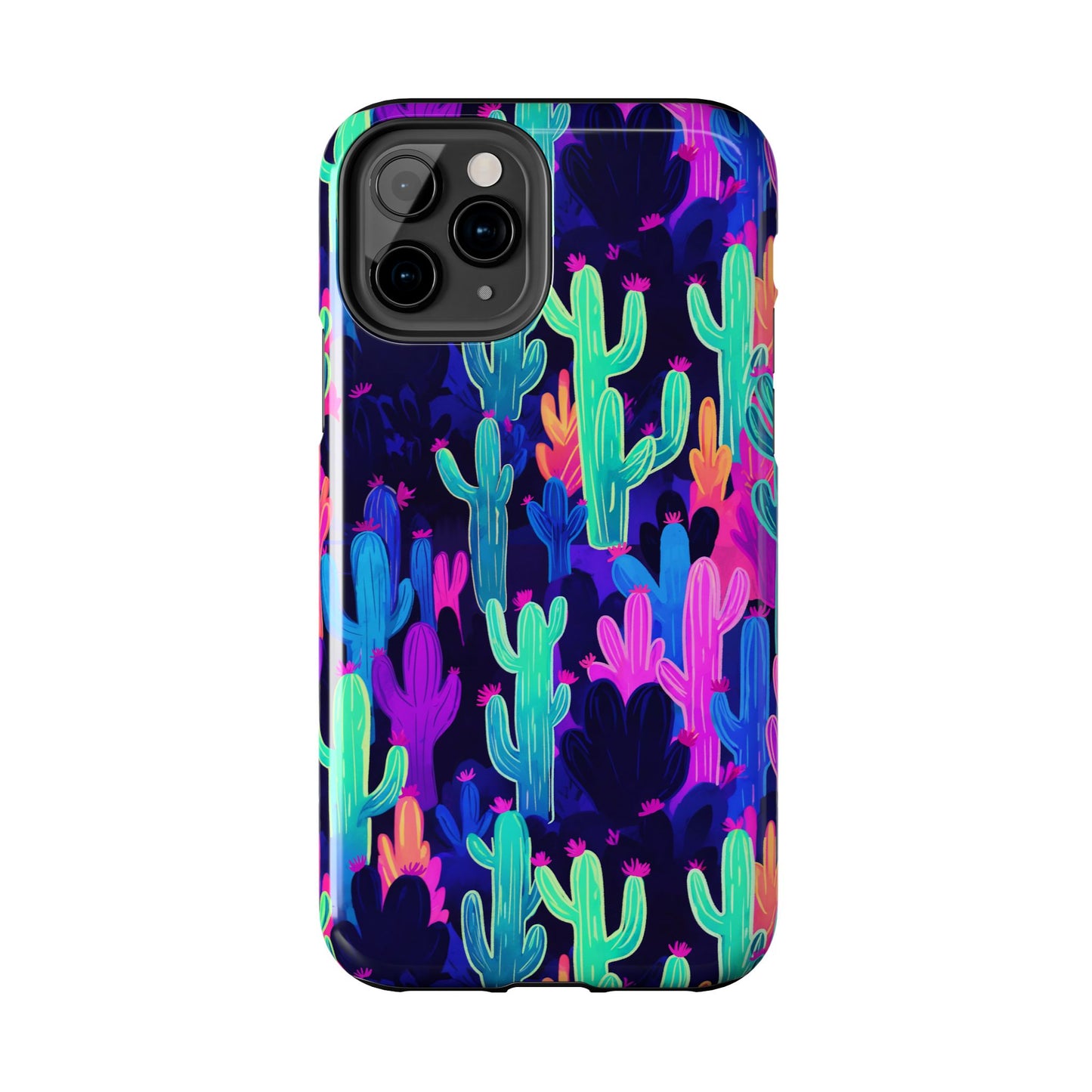 Rave Cacti Tough Phone Cases