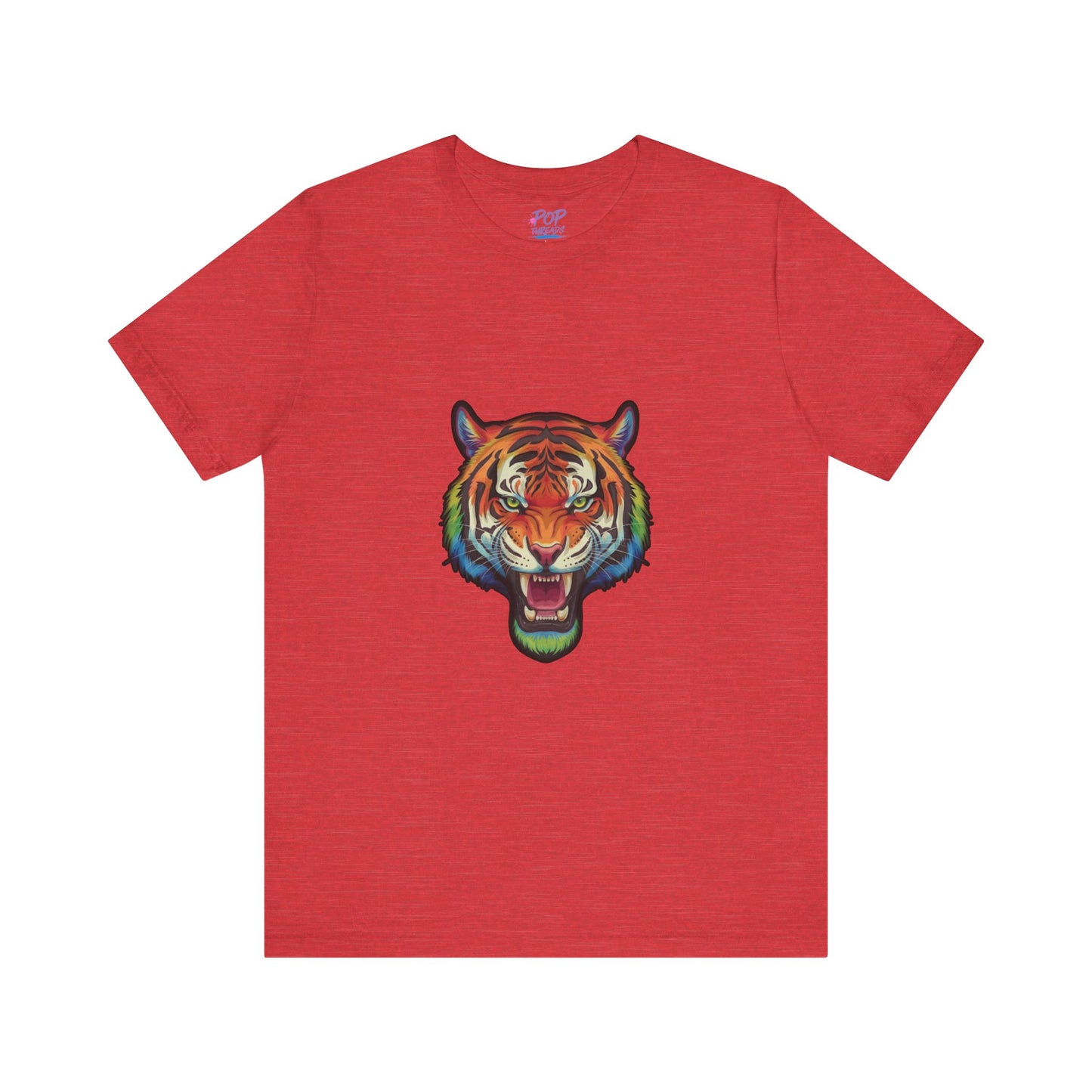 Colorful Rainbow Tiger Tee