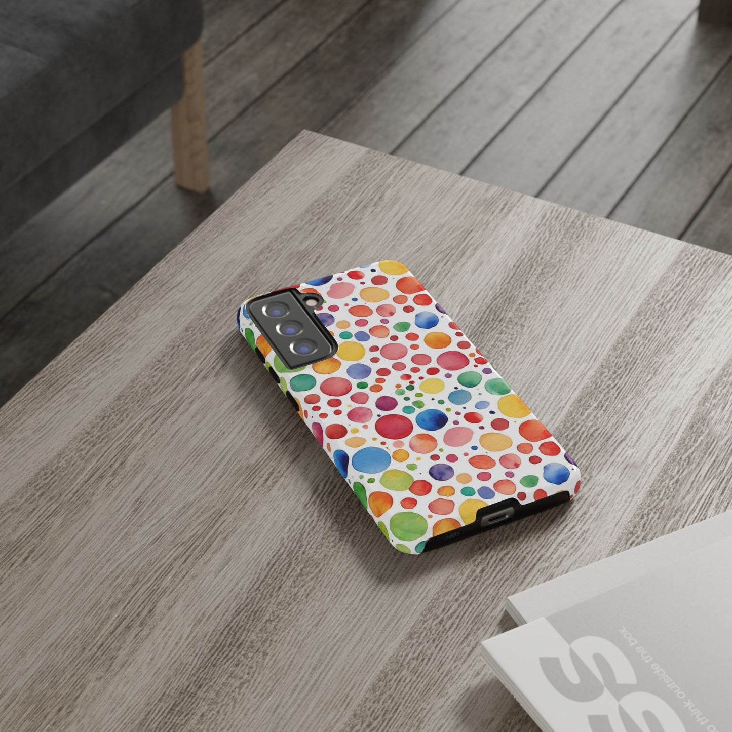 Polka dot drop | Tough Cases | Phone Case | IPhone | Samsung | Protective Phone Case | Phone Protector | Cute Phone Cover