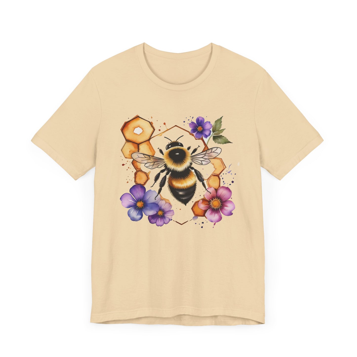 Bumblebee Graphic Tee For Gardening And Nature Lovers