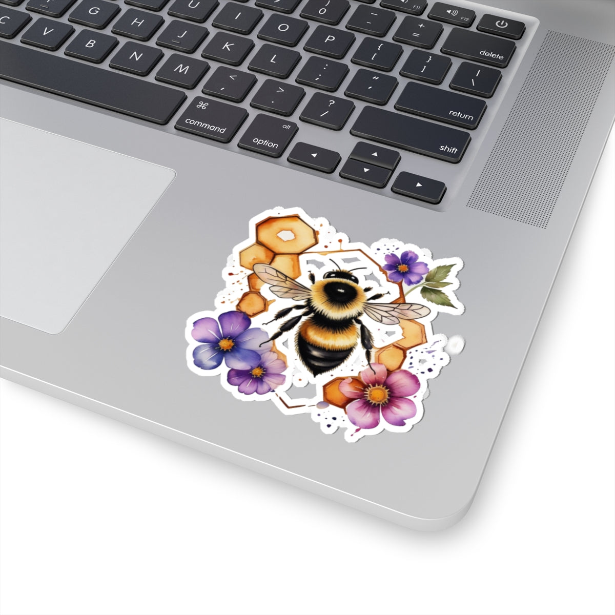 Bubble Bee Kiss Cut Stickers Durable Vinyl Decals For Decor
