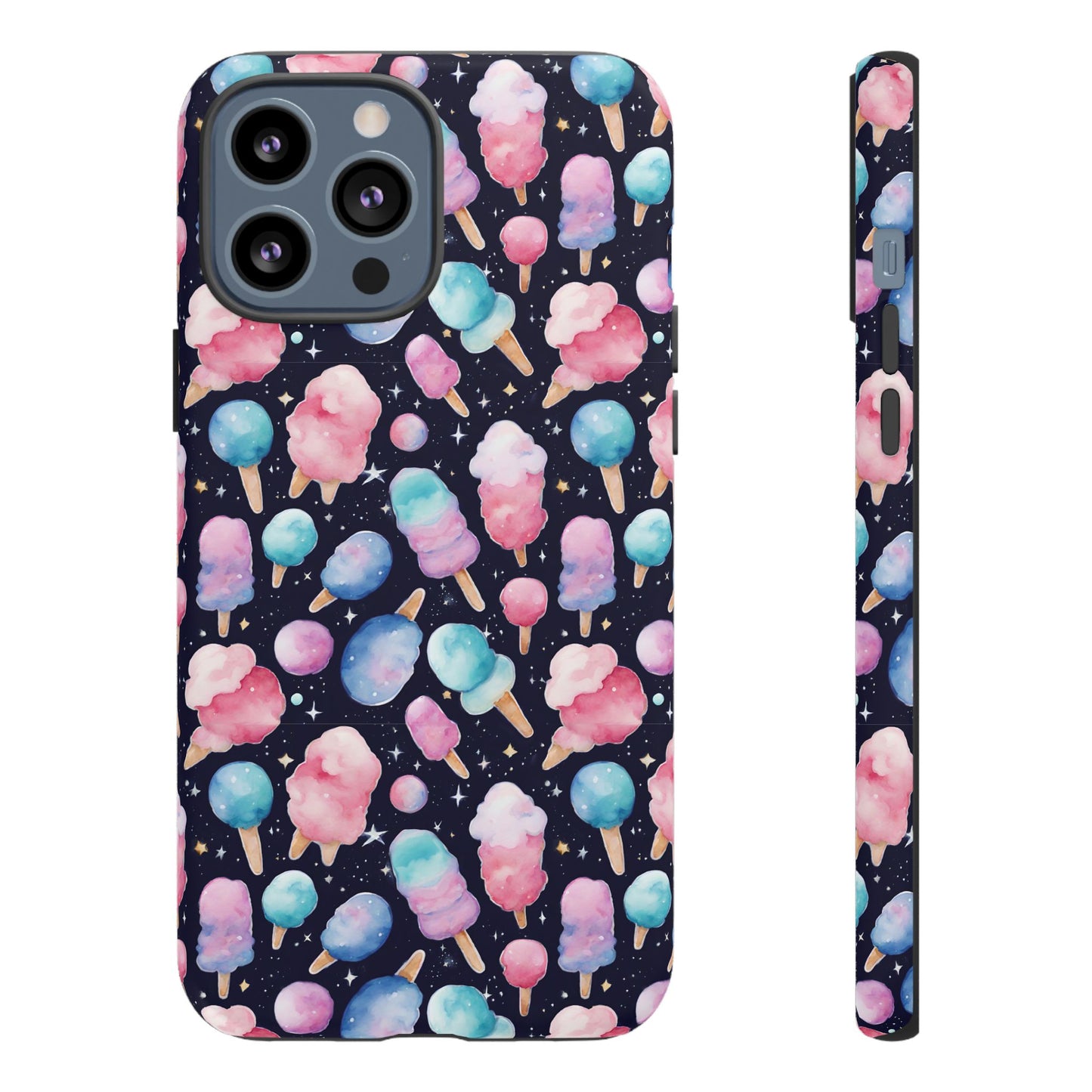 Cotton Candy Space Explosion Tough Case IPhone Samsung