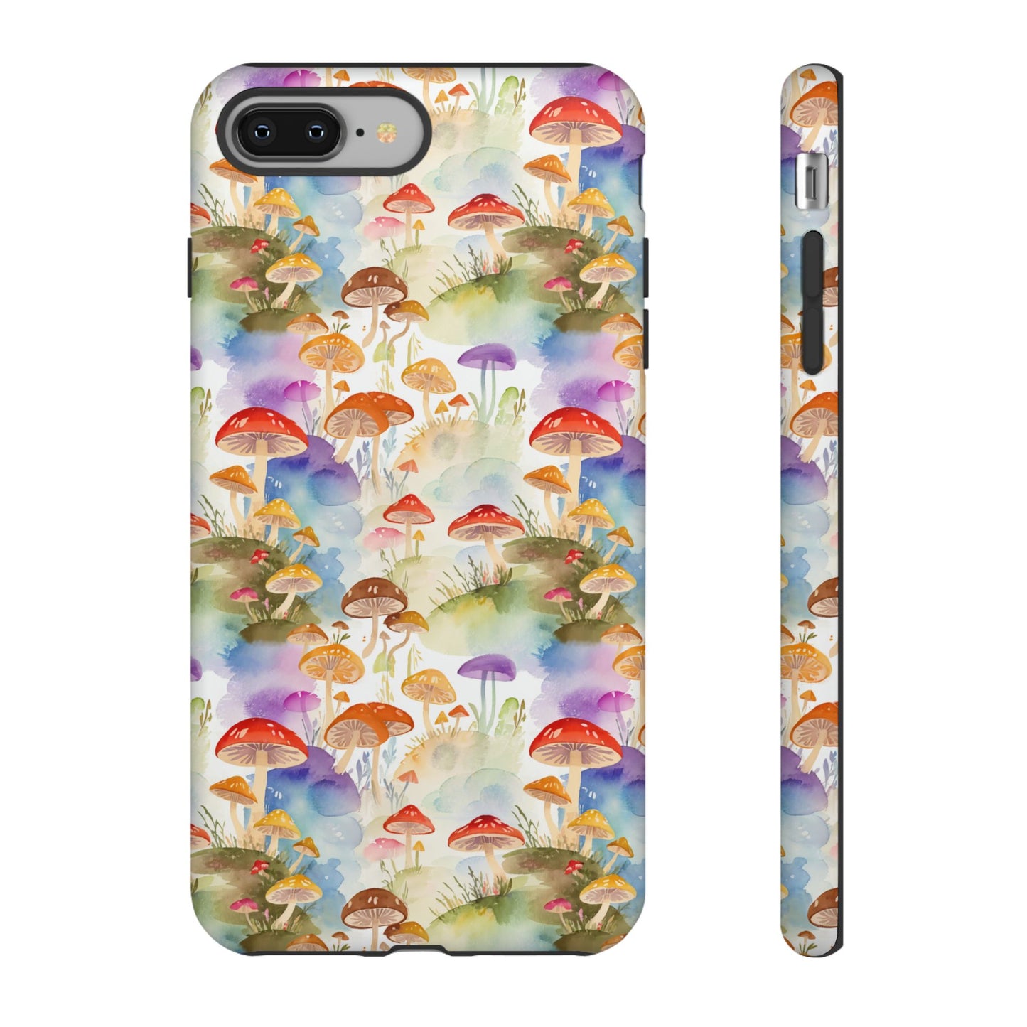 Mushroom Phone Case | Shroom Phone Cover | Hippie Themed Phone Case | Cute mushroom Pattern | Tough Case