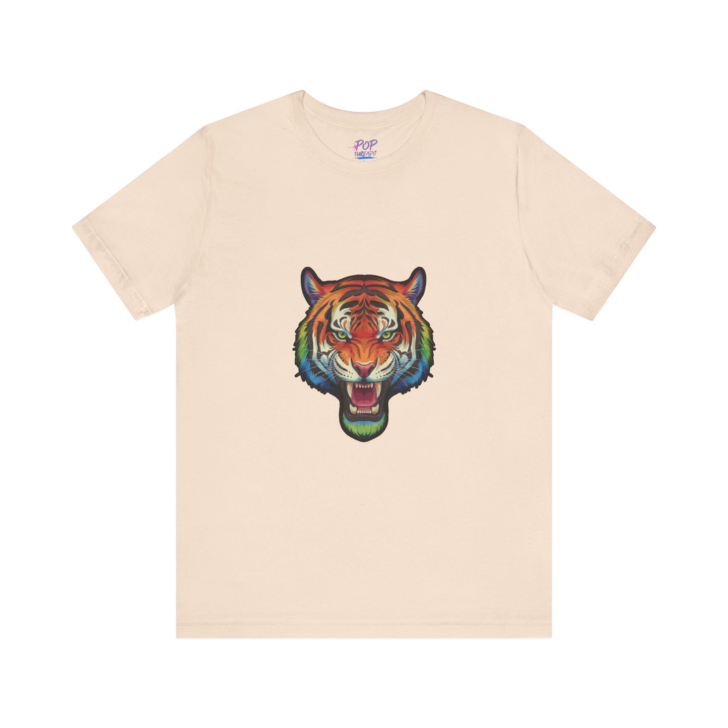 Colorful Rainbow Tiger Tee