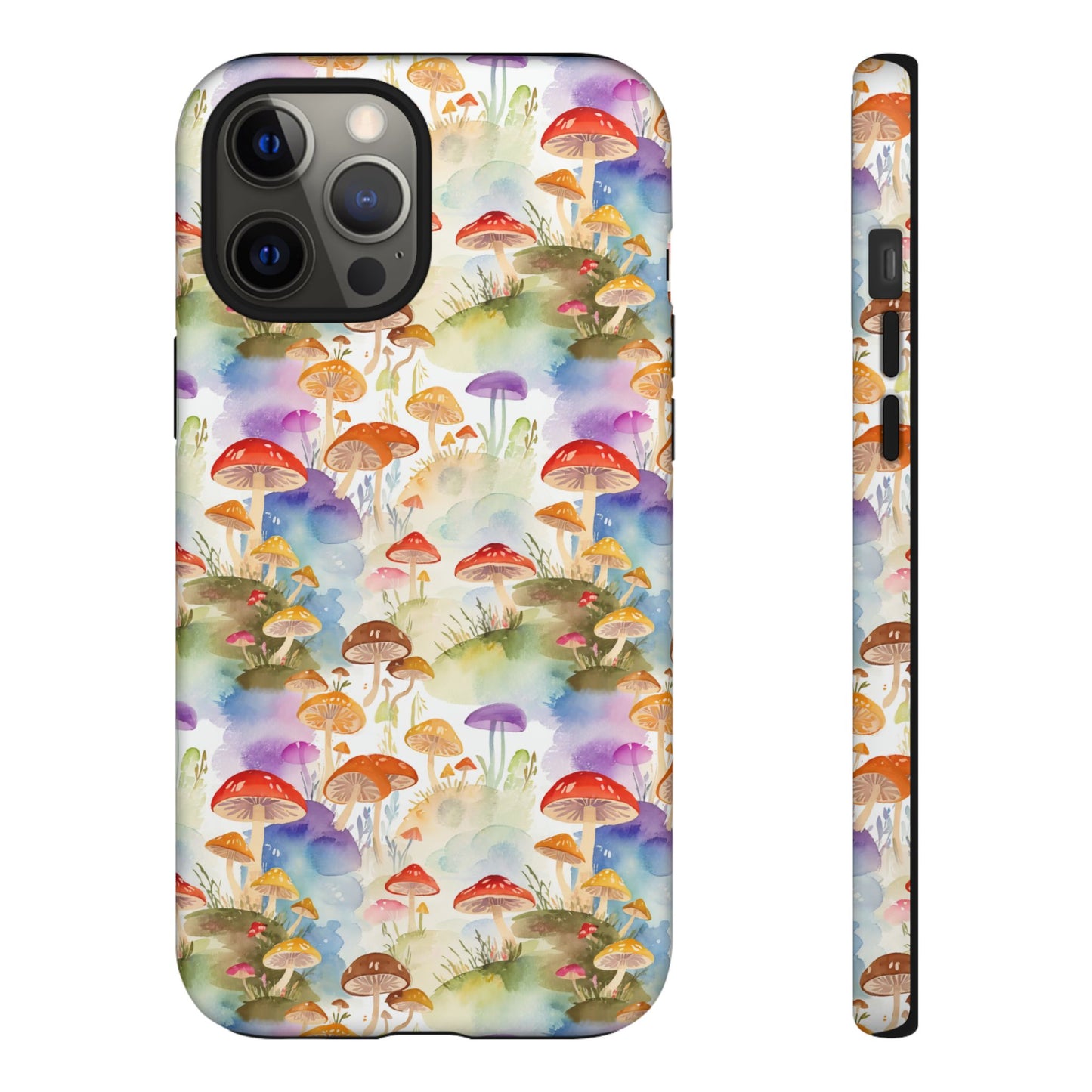 Mushroom Phone Case | Shroom Phone Cover | Hippie Themed Phone Case | Cute mushroom Pattern | Tough Case