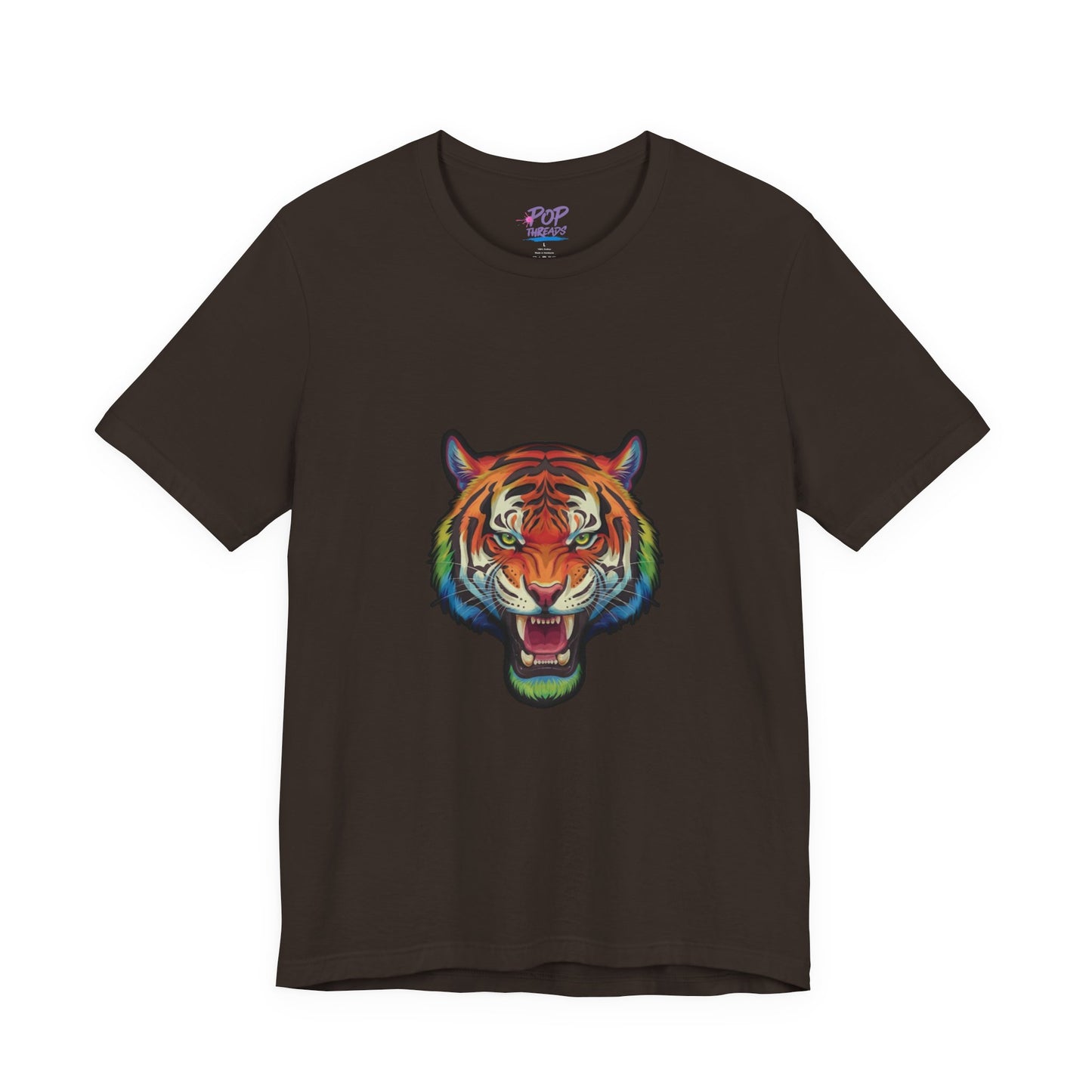 Colorful Rainbow Tiger Tee