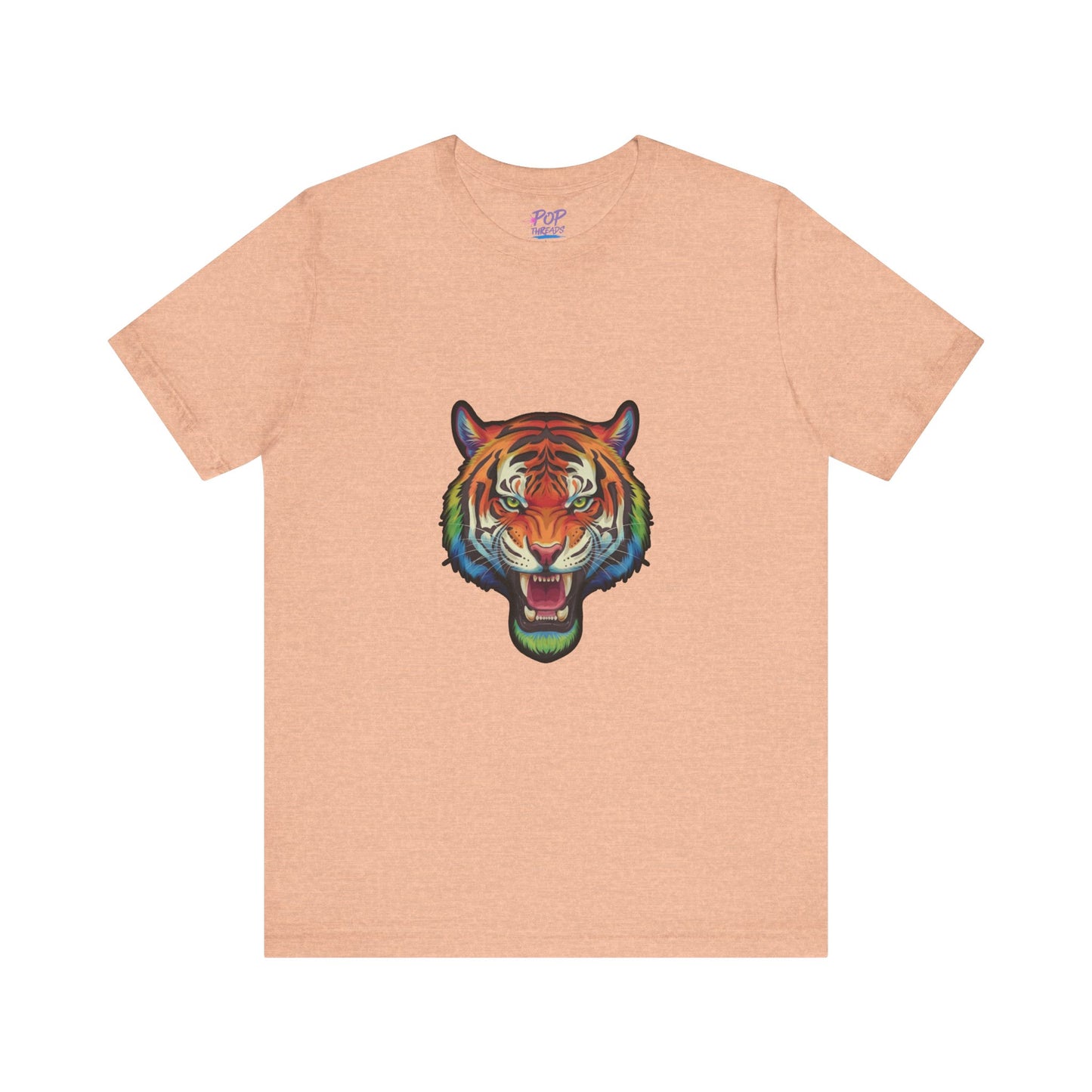 Colorful Rainbow Tiger Tee