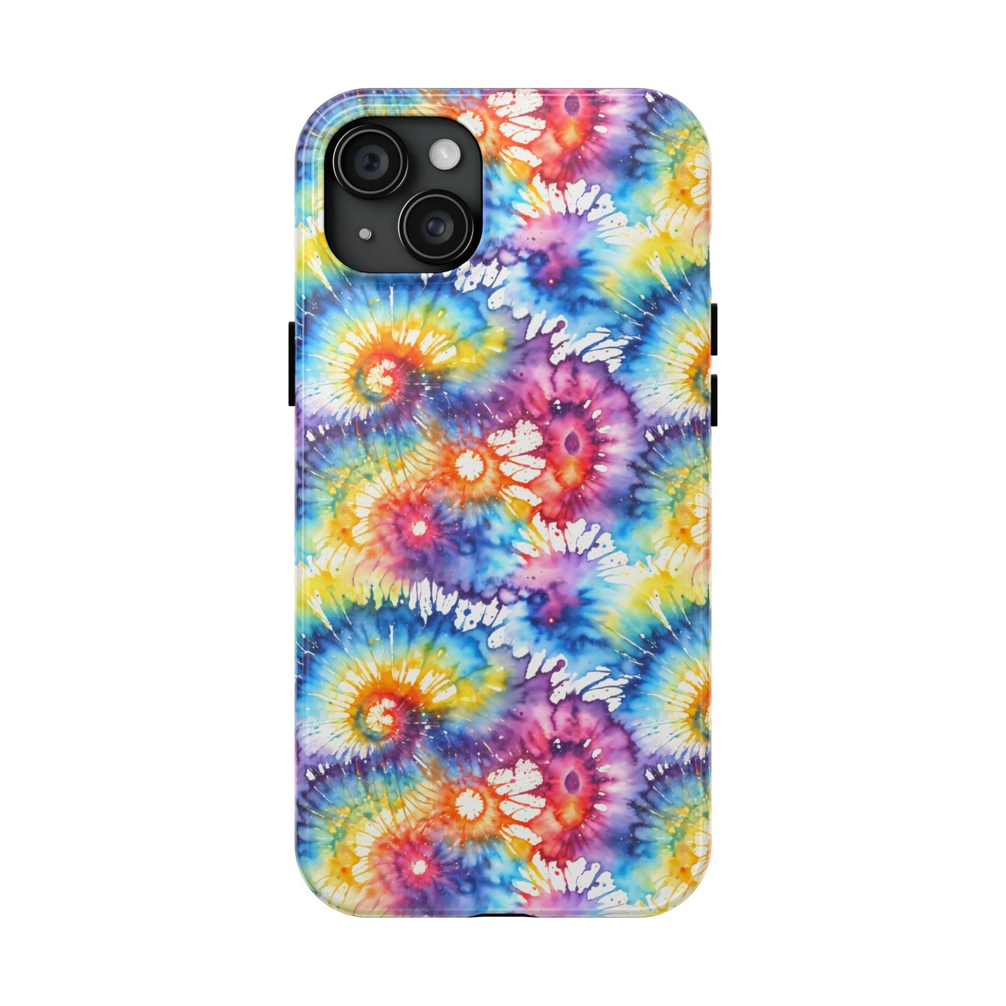 Rainbow Tye Dye Phone Case | Hippie Rainbow Phone Case | Boho Tye Dye | Tough Phone Case | Cute Rainbow Phone Case