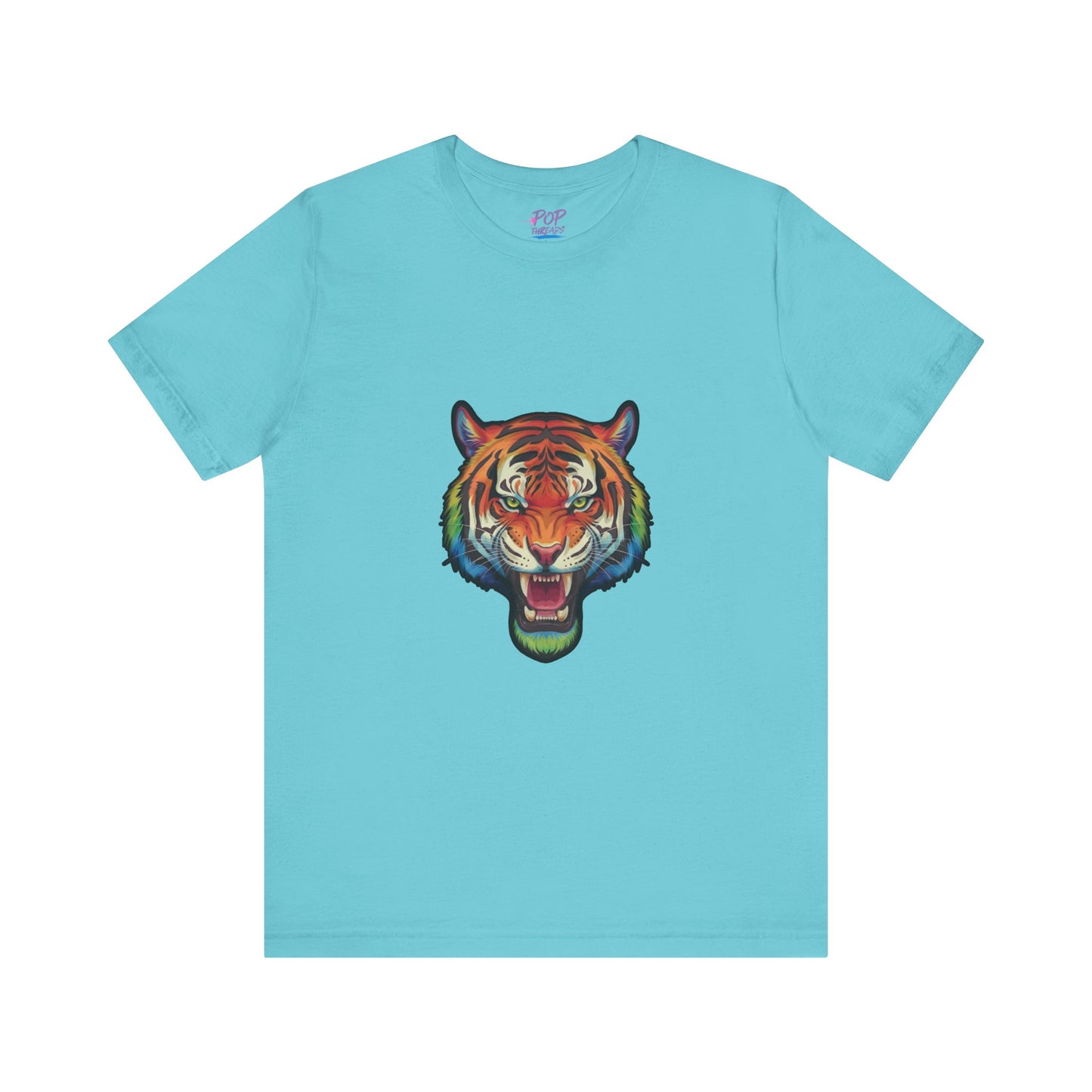 Colorful Rainbow Tiger Tee