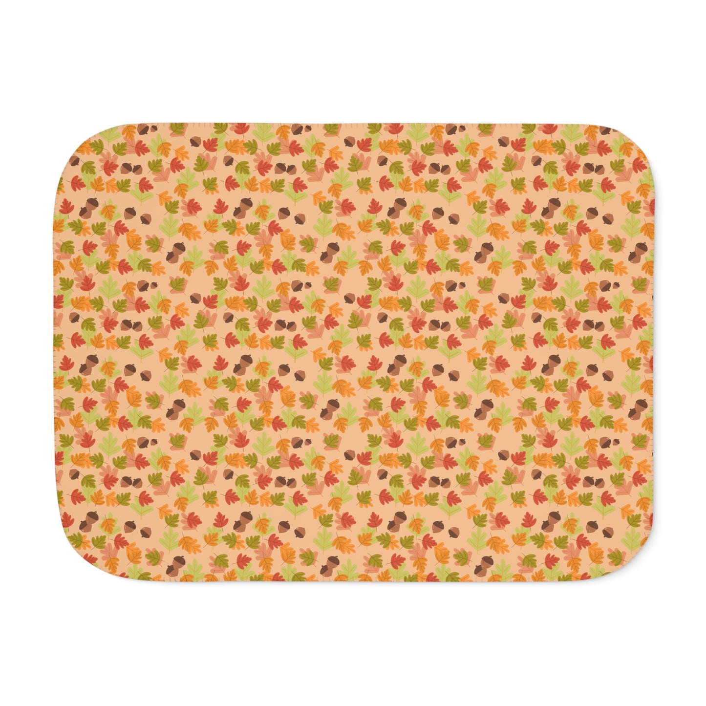 Autumn Leaves Soft Plush Blanket
