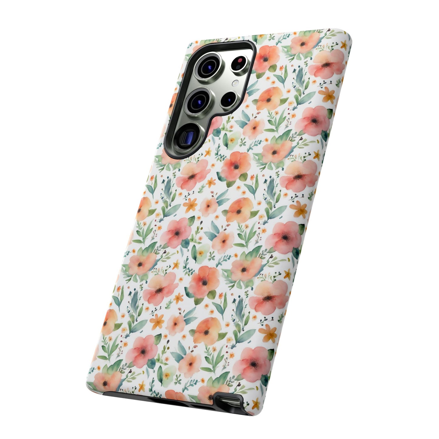 Watercolor Floral Print | Tough Cases | IPhone Case | Samsung Case | Flower Phone Case | Floral Case