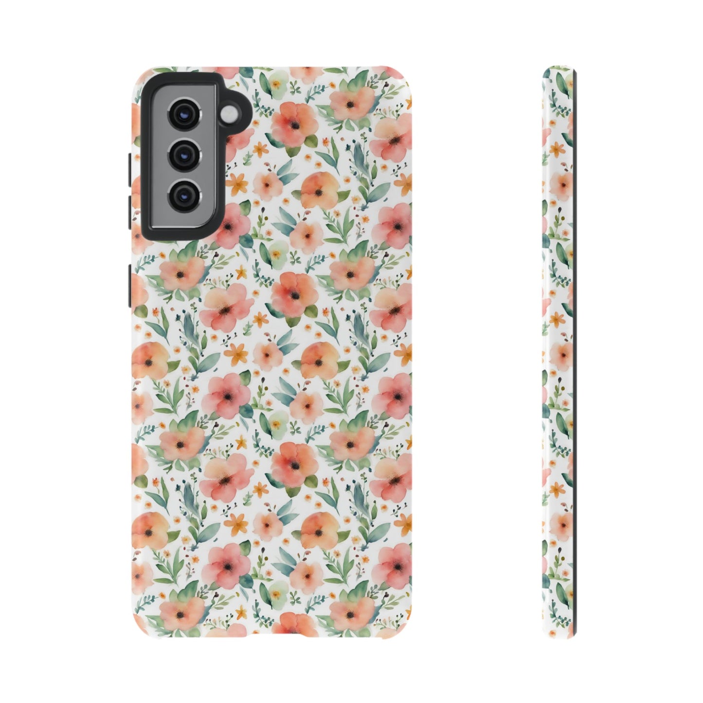 Watercolor Floral Print | Tough Cases | IPhone Case | Samsung Case | Flower Phone Case | Floral Case