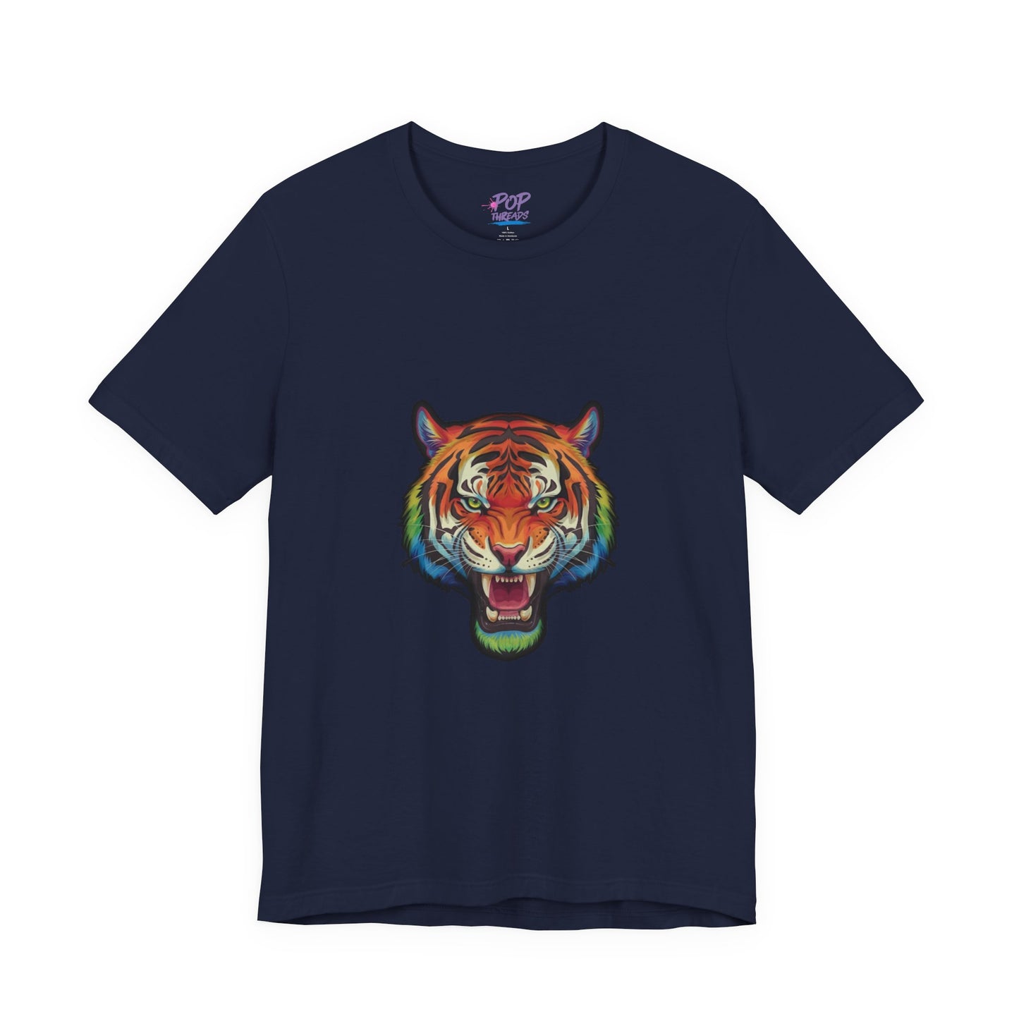 Colorful Rainbow Tiger Tee