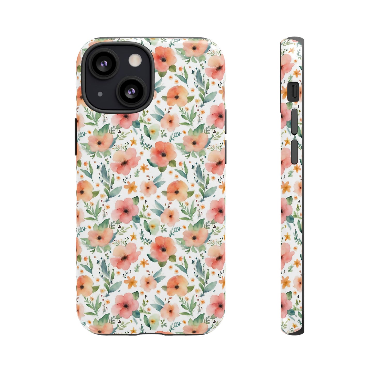Watercolor Floral Print | Tough Cases | IPhone Case | Samsung Case | Flower Phone Case | Floral Case