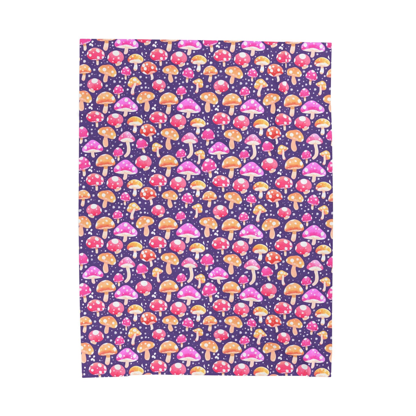 Mushroom Magic Soft Plush Blanket