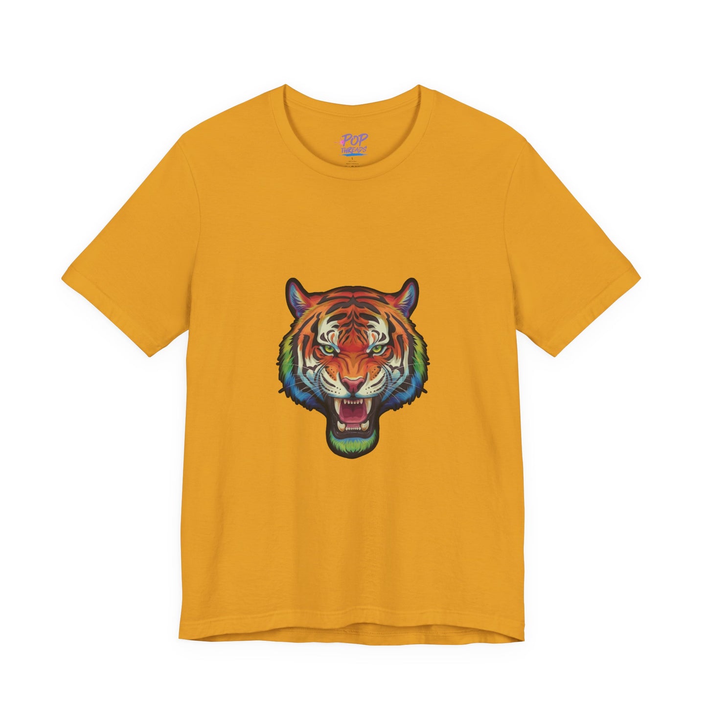 Colorful Rainbow Tiger Tee