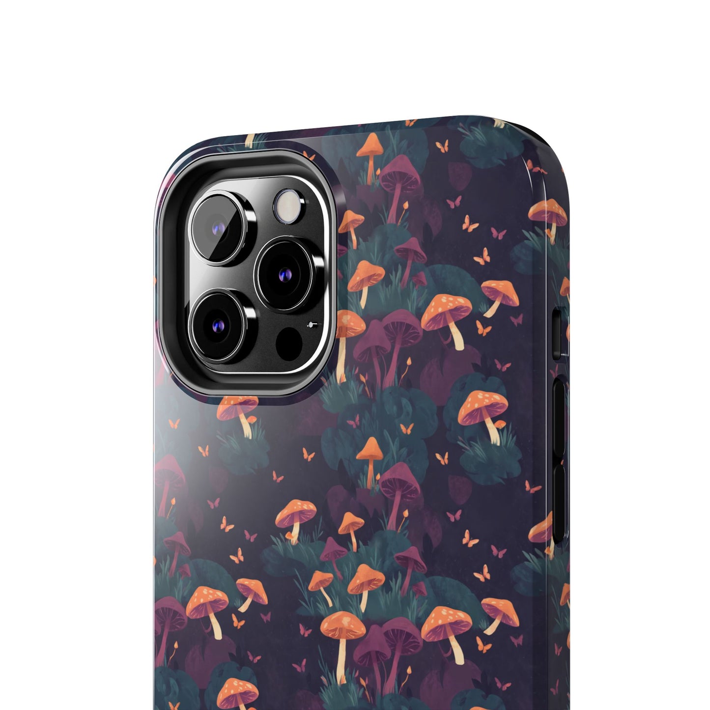 Witchy Mushroom And Moth IPhone Case | Witchy Phone Case | Mushroom Phone Case | Hippie Mushrooms | Night Moths