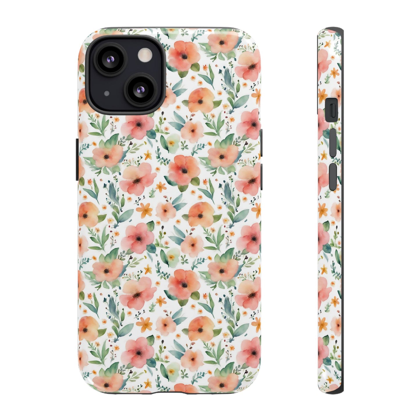 Watercolor Floral Print | Tough Cases | IPhone Case | Samsung Case | Flower Phone Case | Floral Case