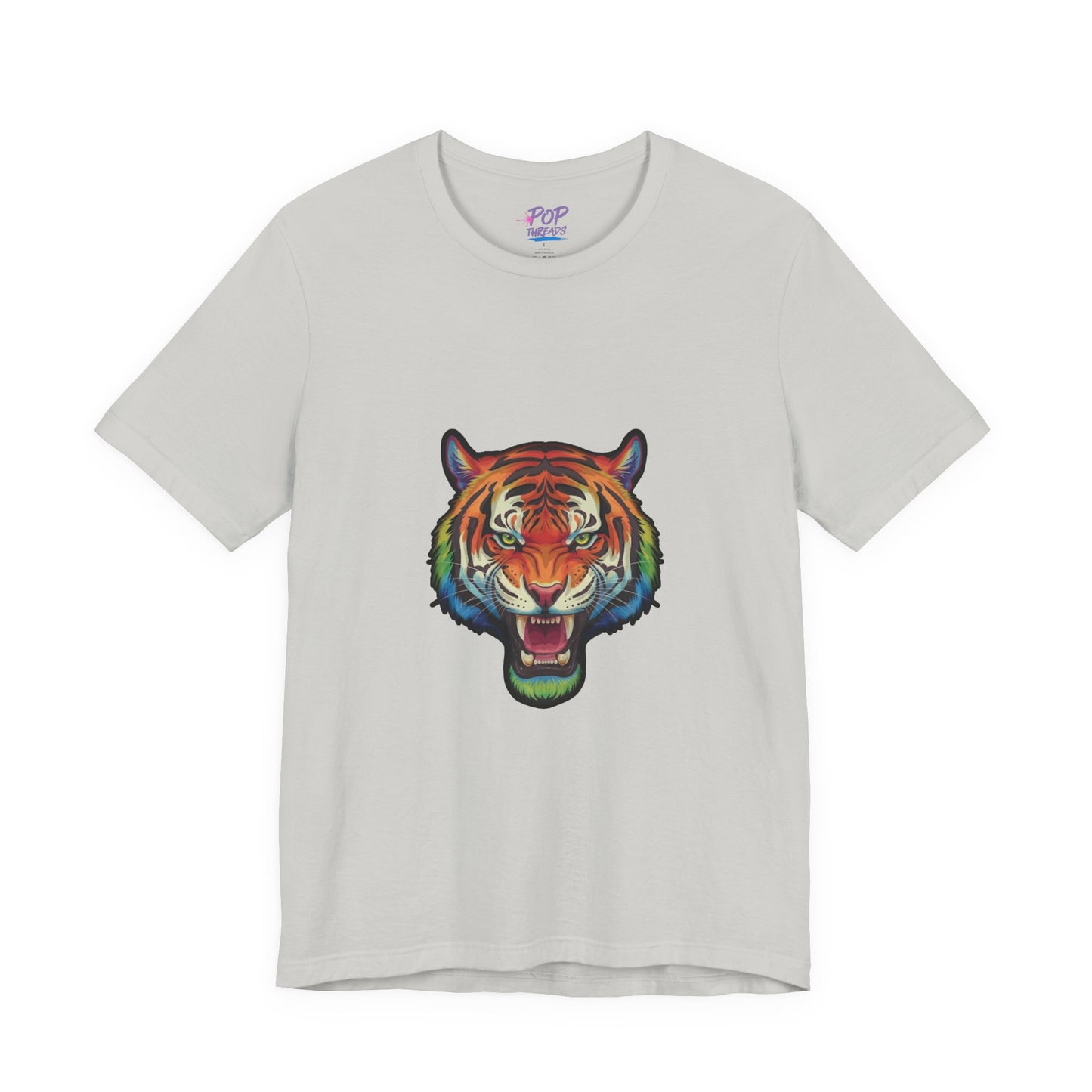 Colorful Rainbow Tiger Tee
