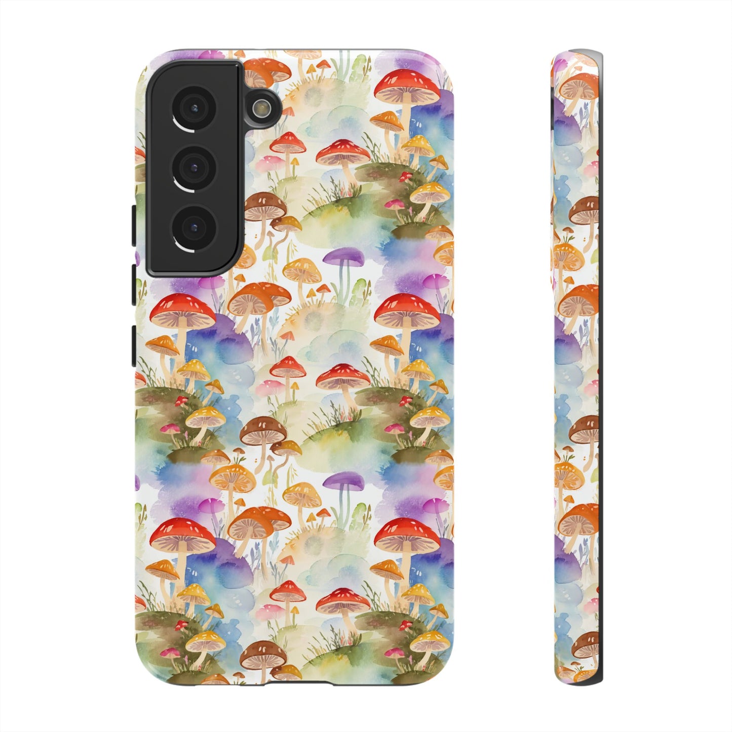 Mushroom Phone Case | Shroom Phone Cover | Hippie Themed Phone Case | Cute mushroom Pattern | Tough Case