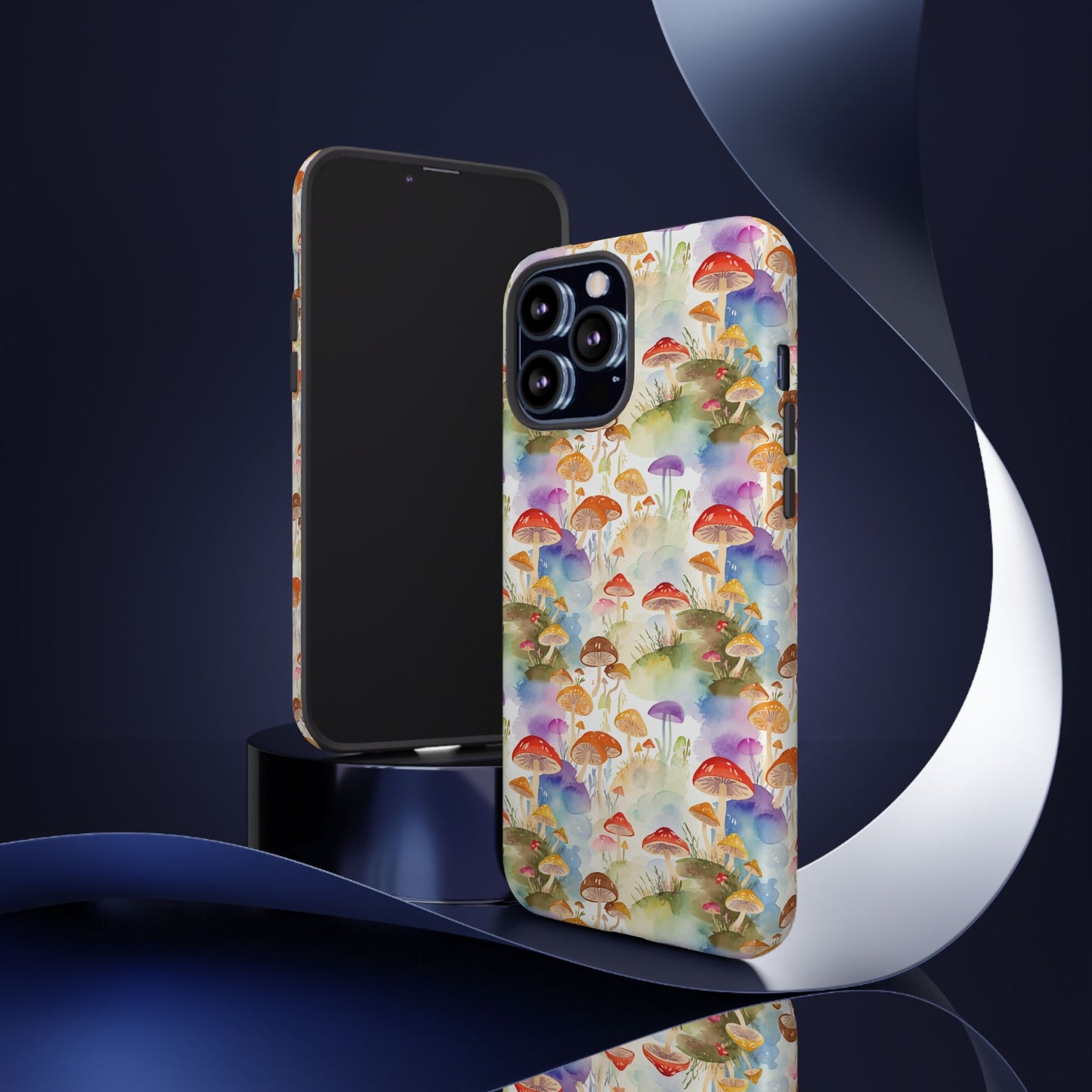 Mushroom Phone Case | Shroom Phone Cover | Hippie Themed Phone Case | Cute mushroom Pattern | Tough Case