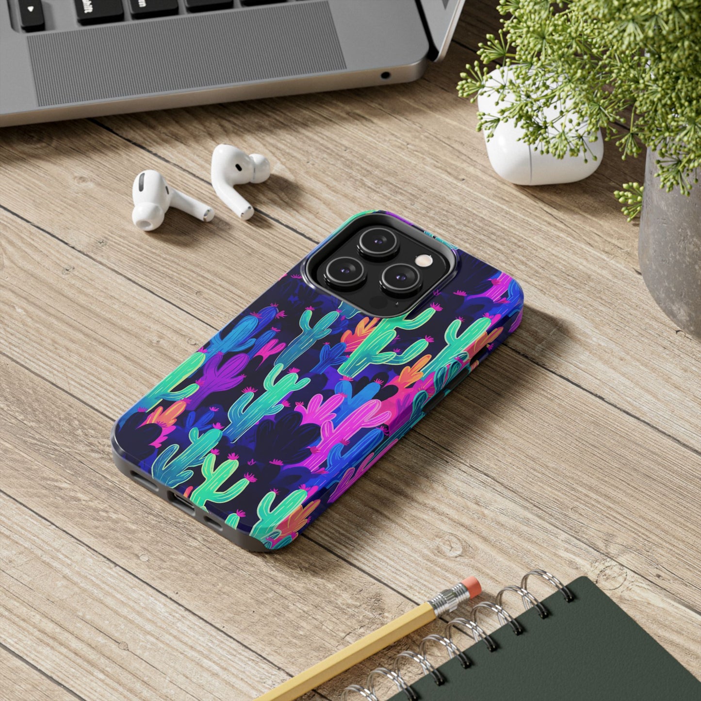 Rave Cacti Tough Phone Cases