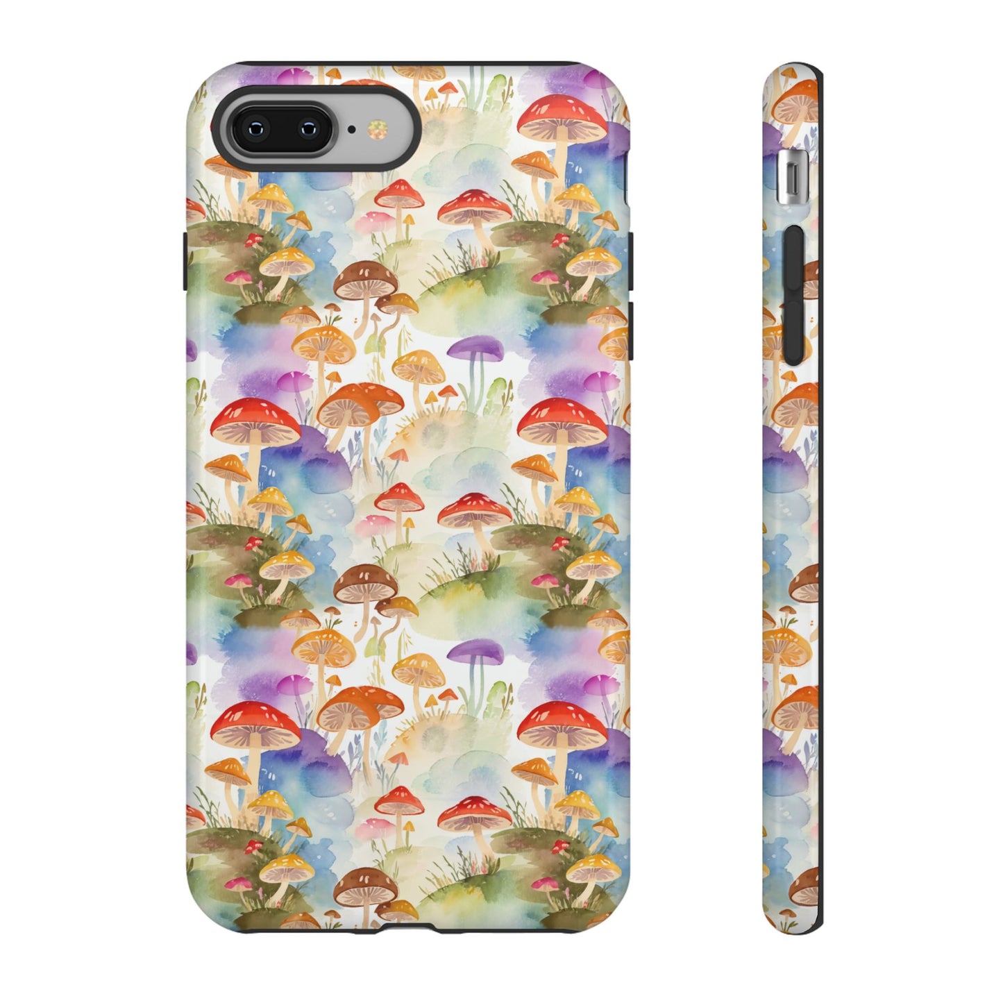 Mushroom Phone Case | Shroom Phone Cover | Hippie Themed Phone Case | Cute mushroom Pattern | Tough Case