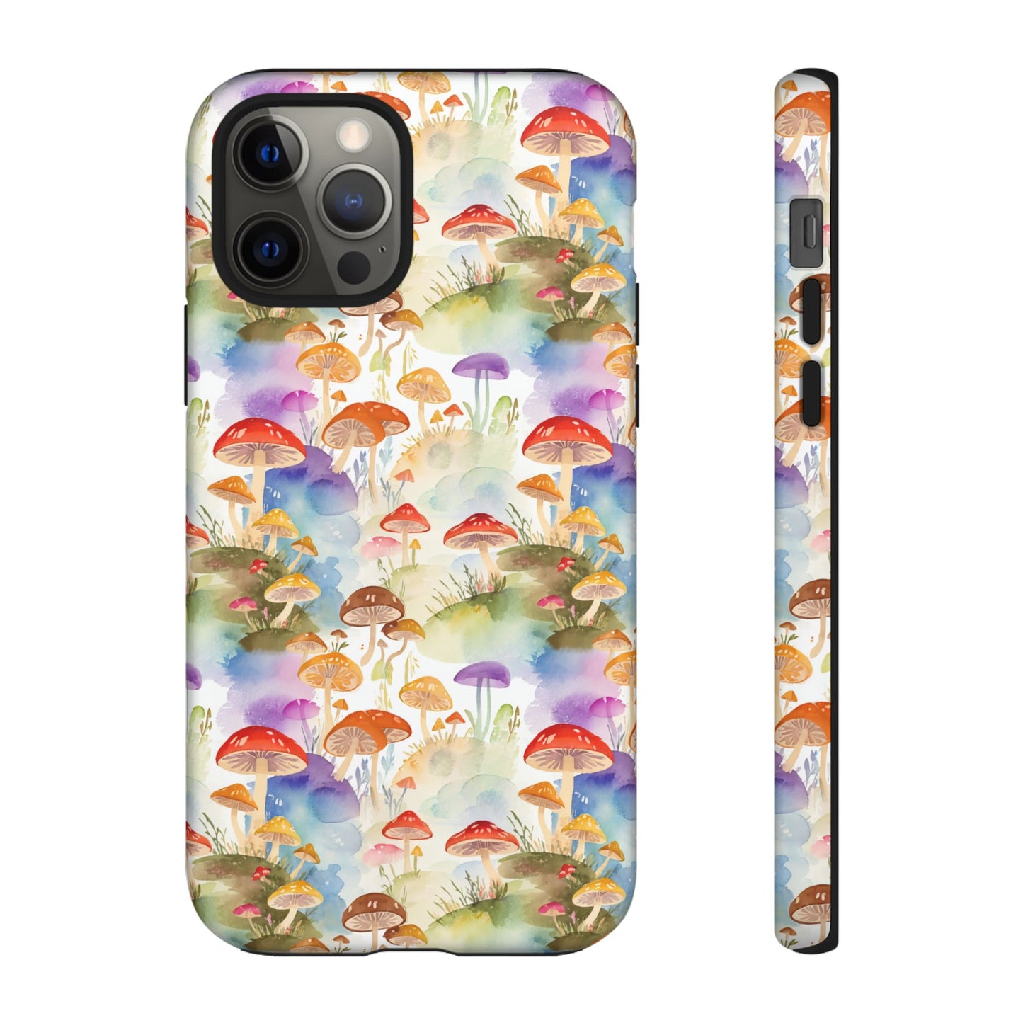 Mushroom Phone Case | Shroom Phone Cover | Hippie Themed Phone Case | Cute mushroom Pattern | Tough Case