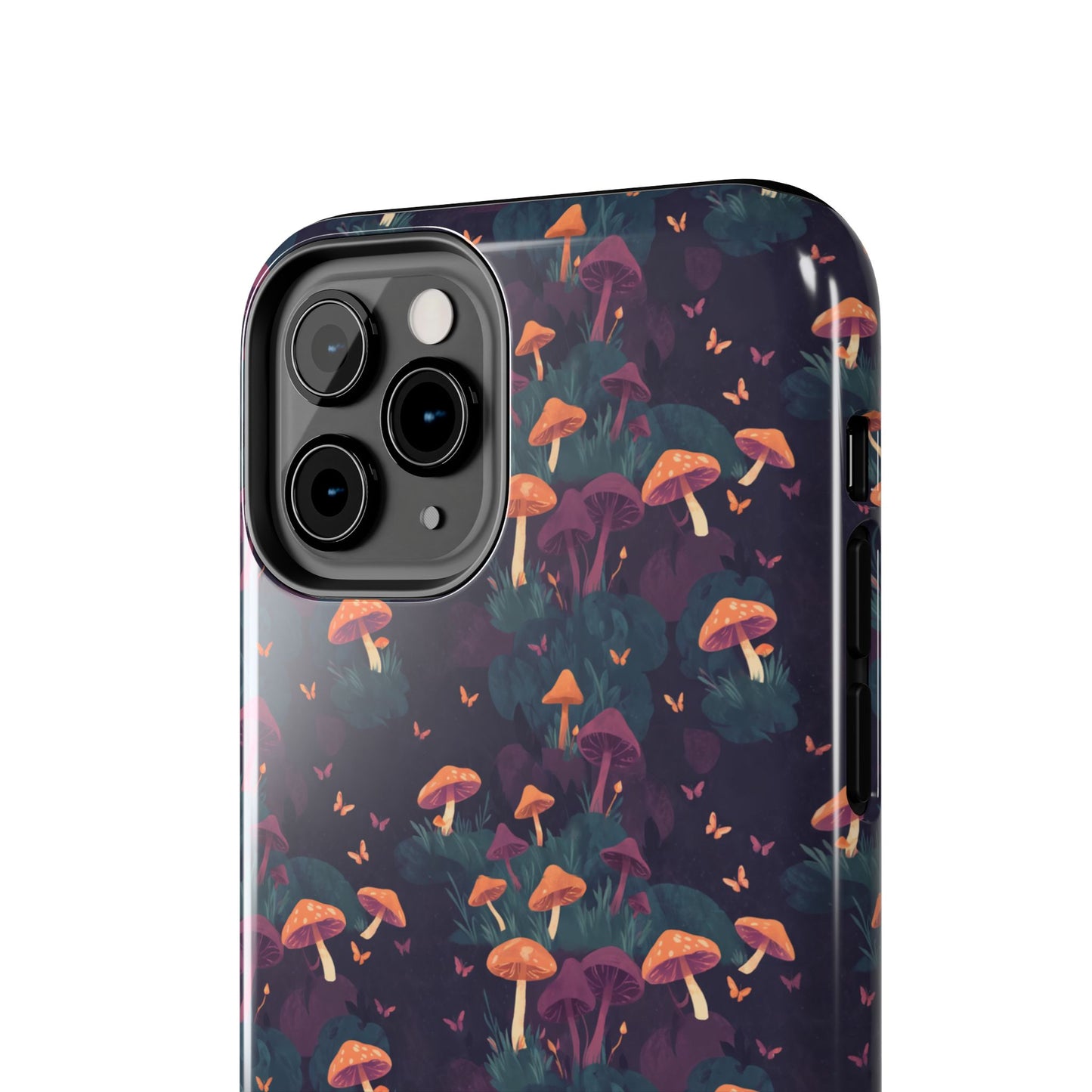 Witchy Mushroom And Moth IPhone Case | Witchy Phone Case | Mushroom Phone Case | Hippie Mushrooms | Night Moths