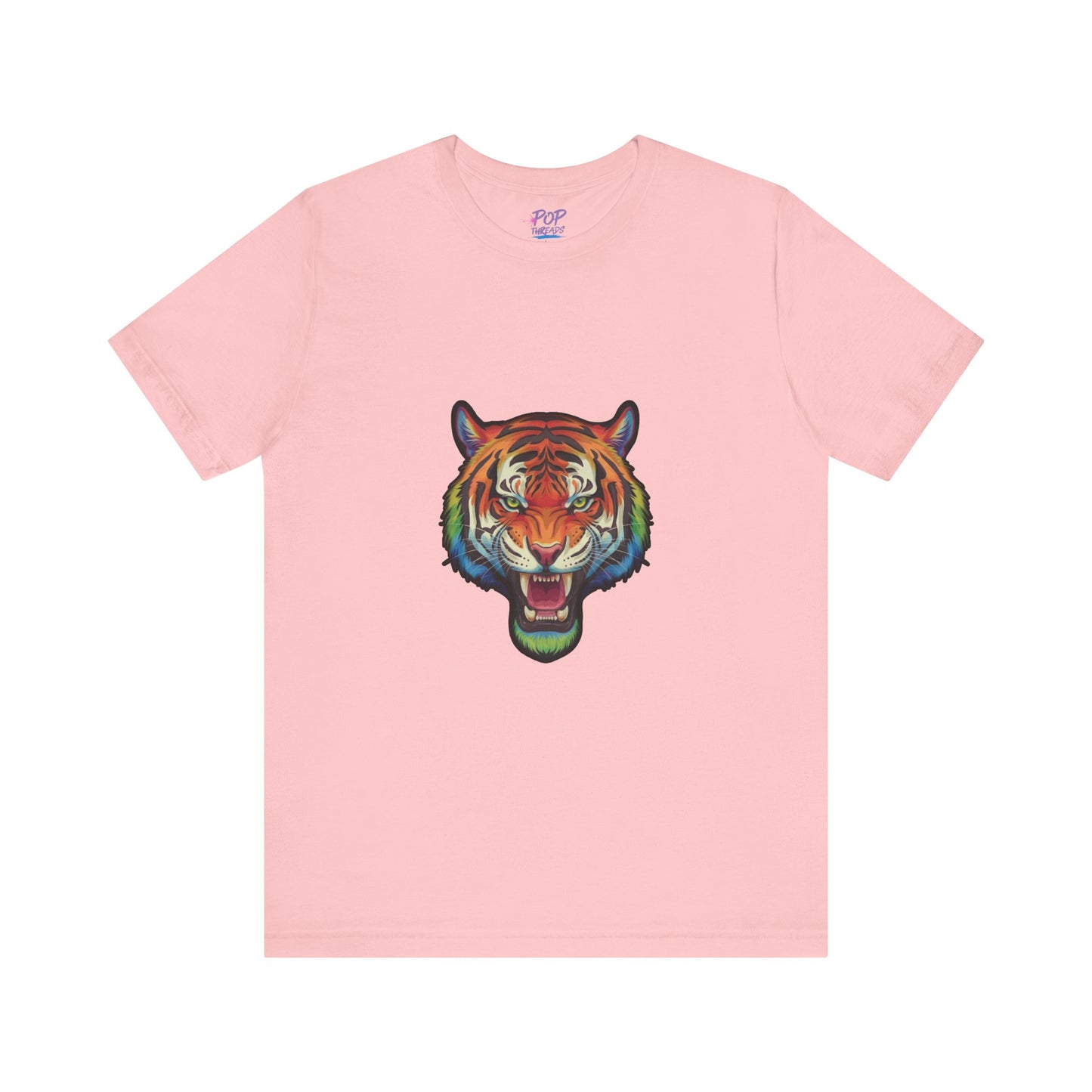 Colorful Rainbow Tiger Tee