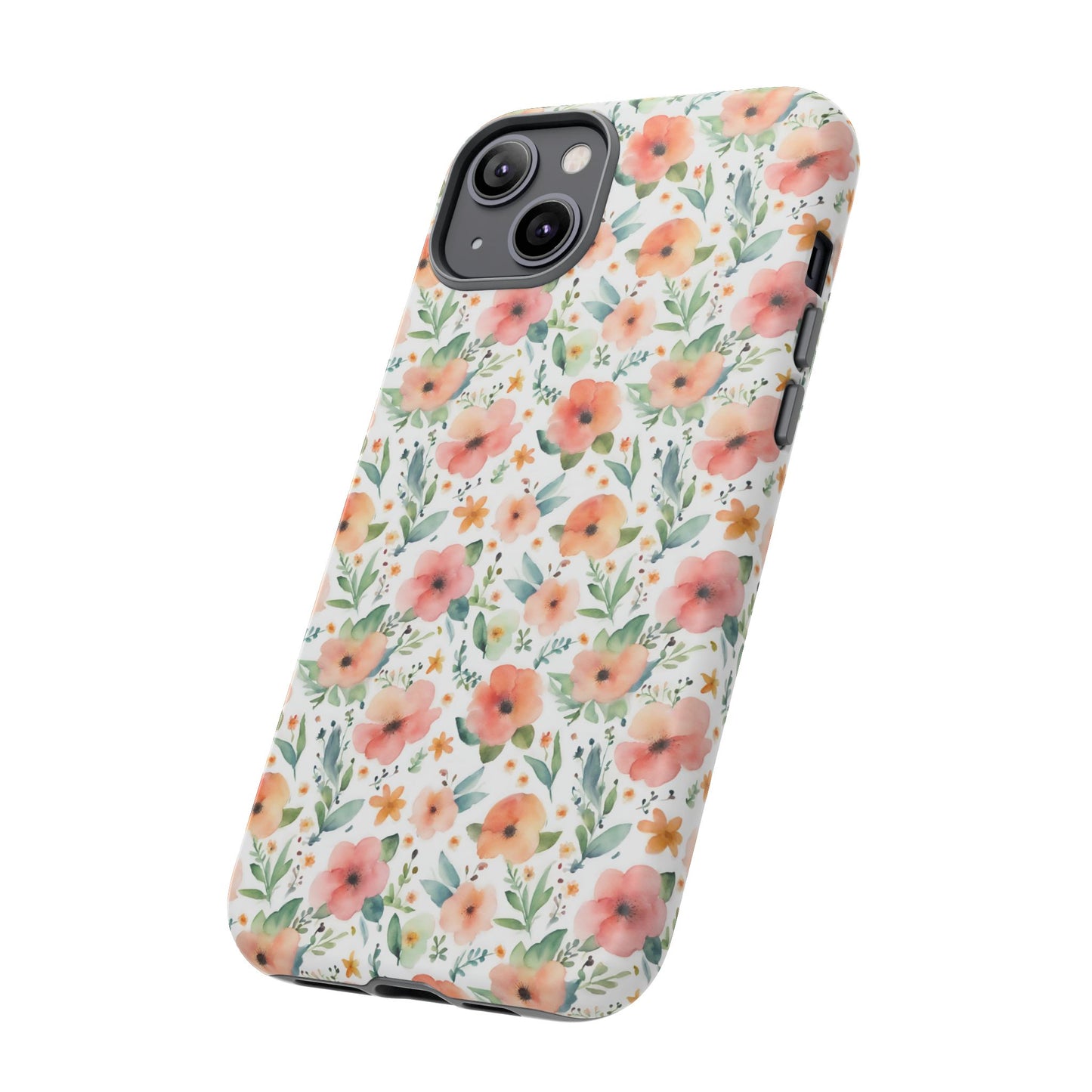 Watercolor Floral Print | Tough Cases | IPhone Case | Samsung Case | Flower Phone Case | Floral Case