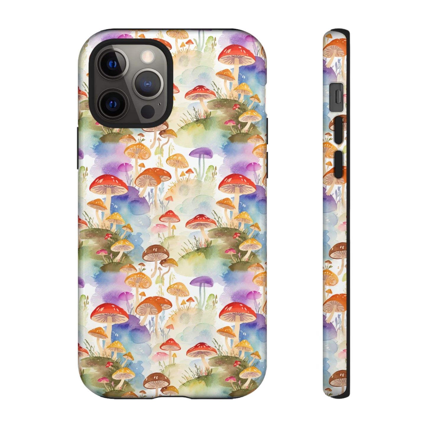 Mushroom Phone Case | Shroom Phone Cover | Hippie Themed Phone Case | Cute mushroom Pattern | Tough Case