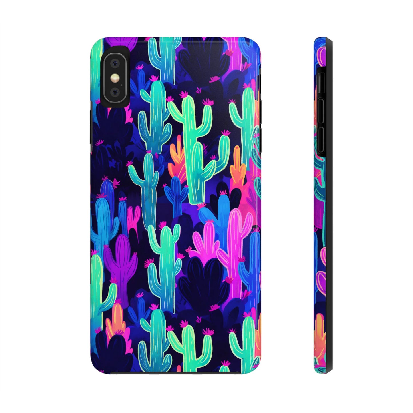 Rave Cacti Tough Phone Cases