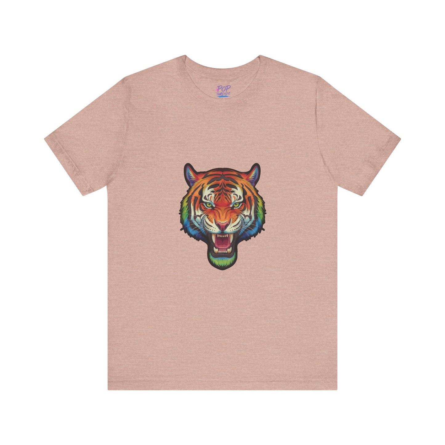 Colorful Rainbow Tiger Tee
