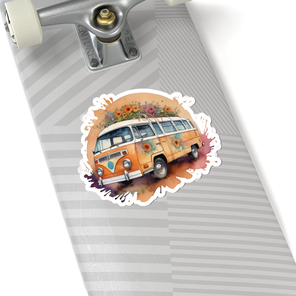 Hippie Bus Kiss-Cut Stickers