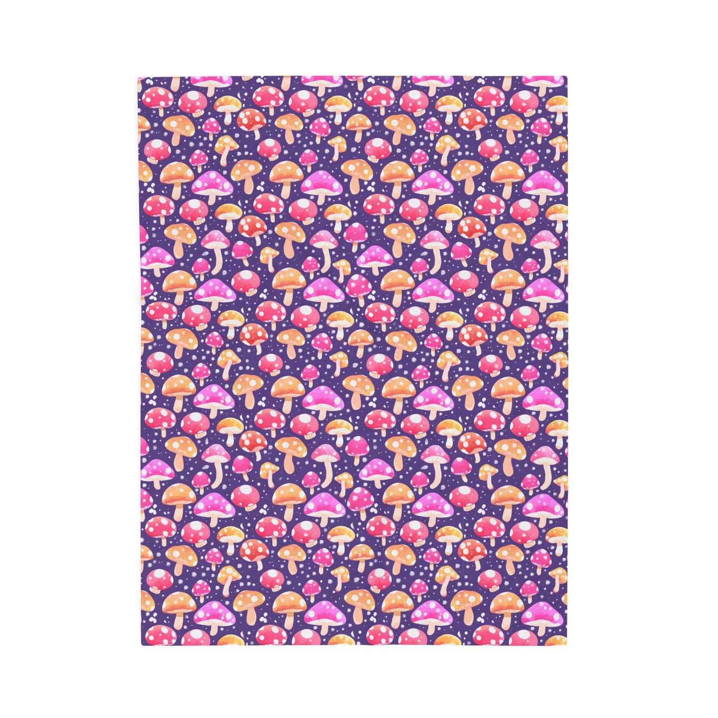 Mushroom Magic Soft Plush Blanket