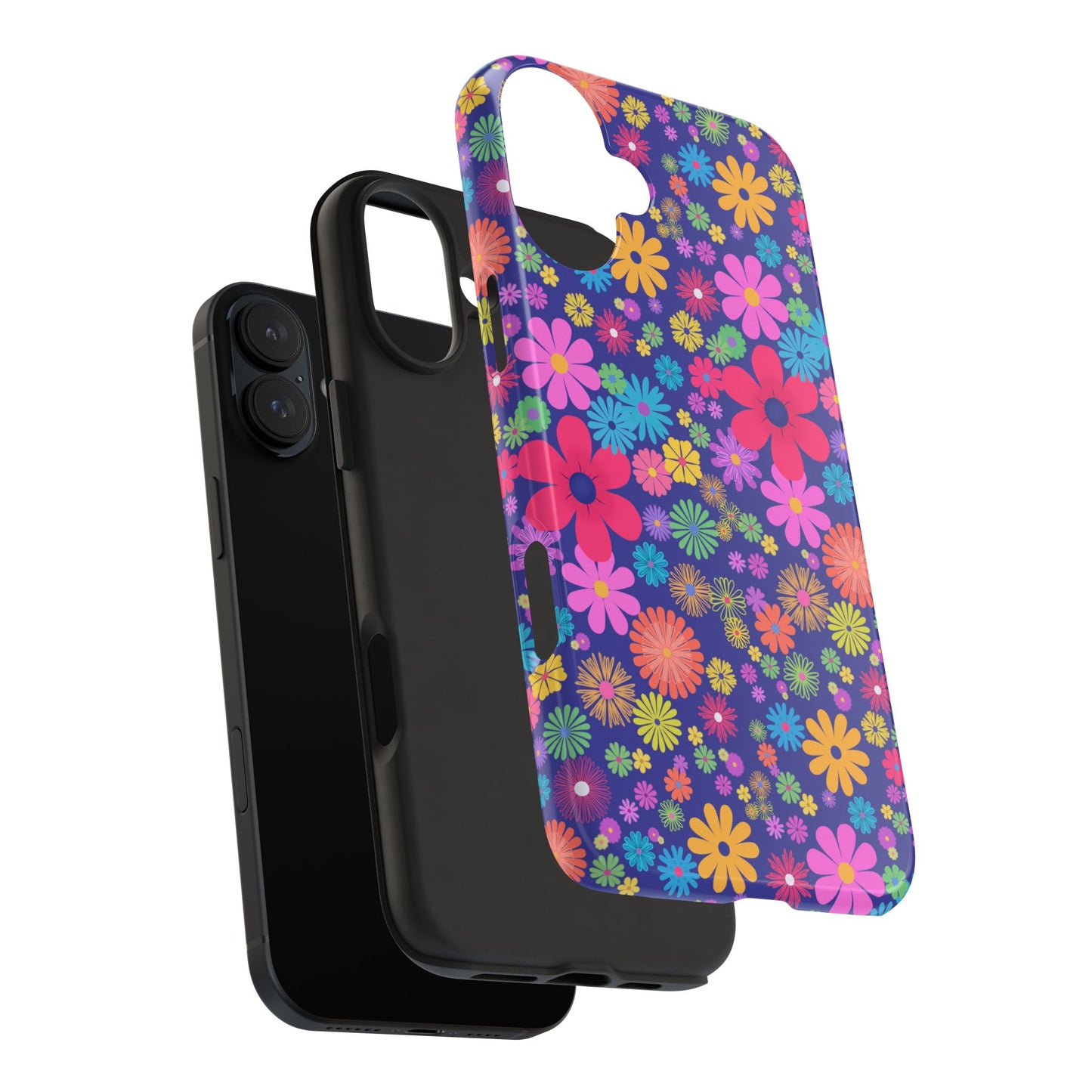 Colorful Floral Tough Phone Cases