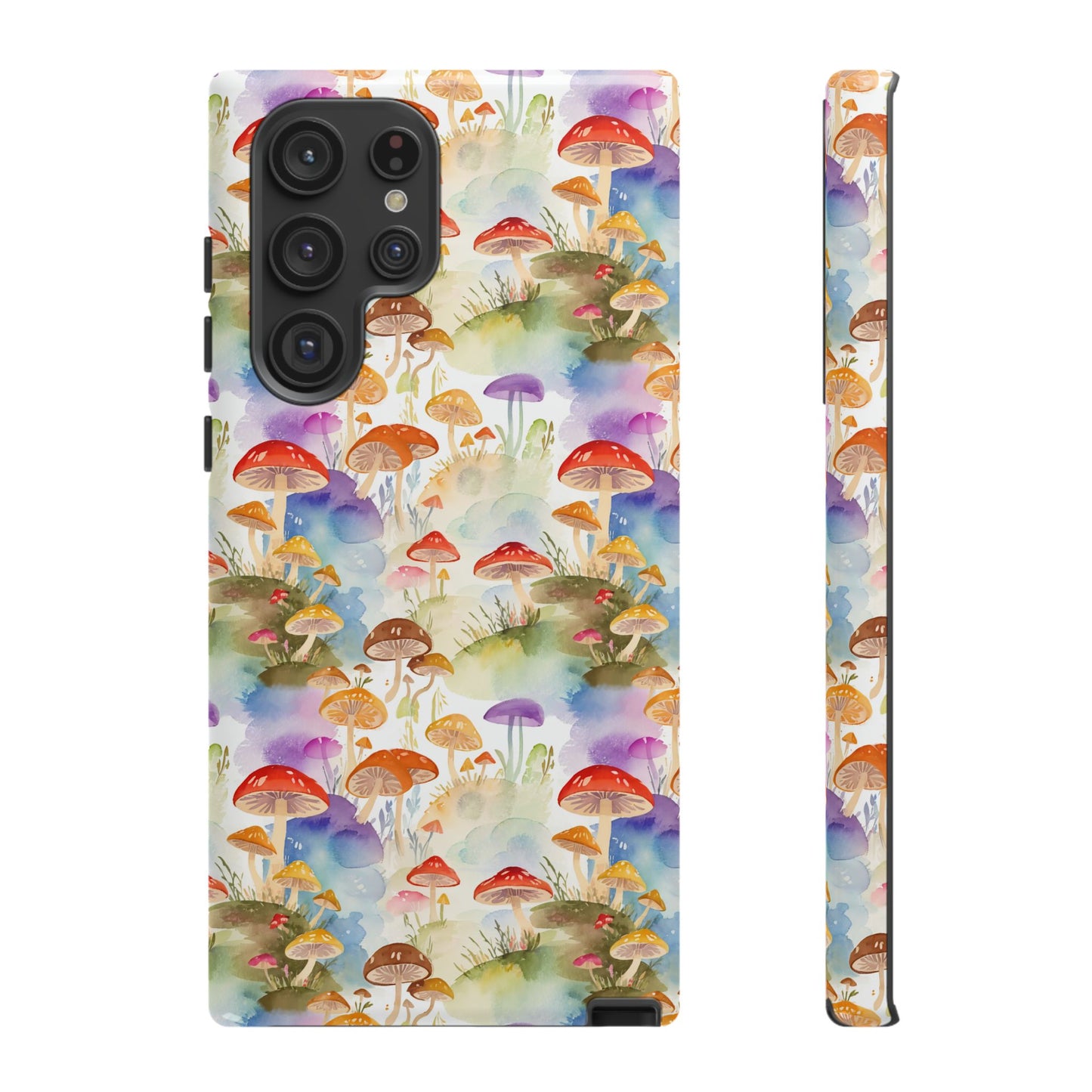 Mushroom Phone Case | Shroom Phone Cover | Hippie Themed Phone Case | Cute mushroom Pattern | Tough Case
