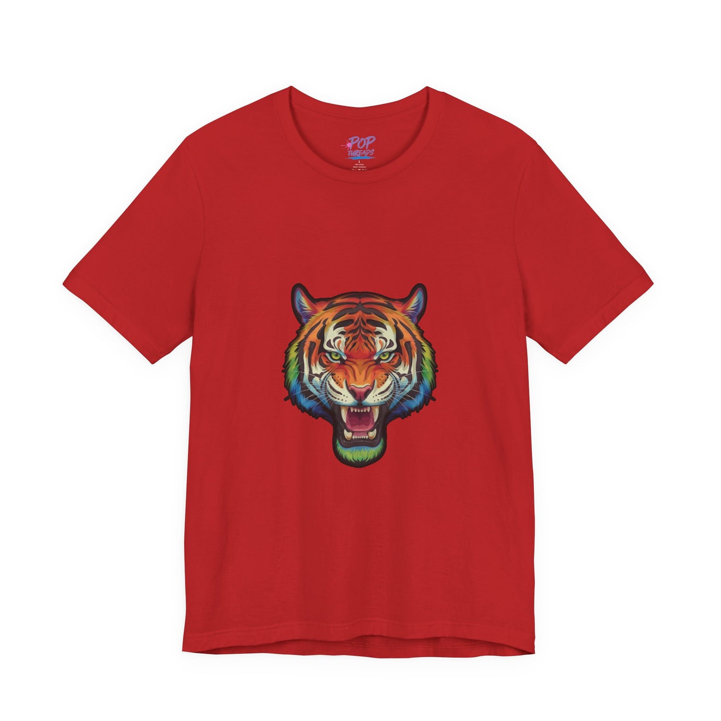 Colorful Rainbow Tiger Tee