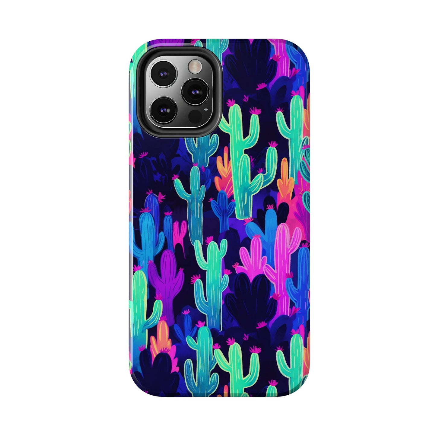 Rave Cacti Tough Phone Cases
