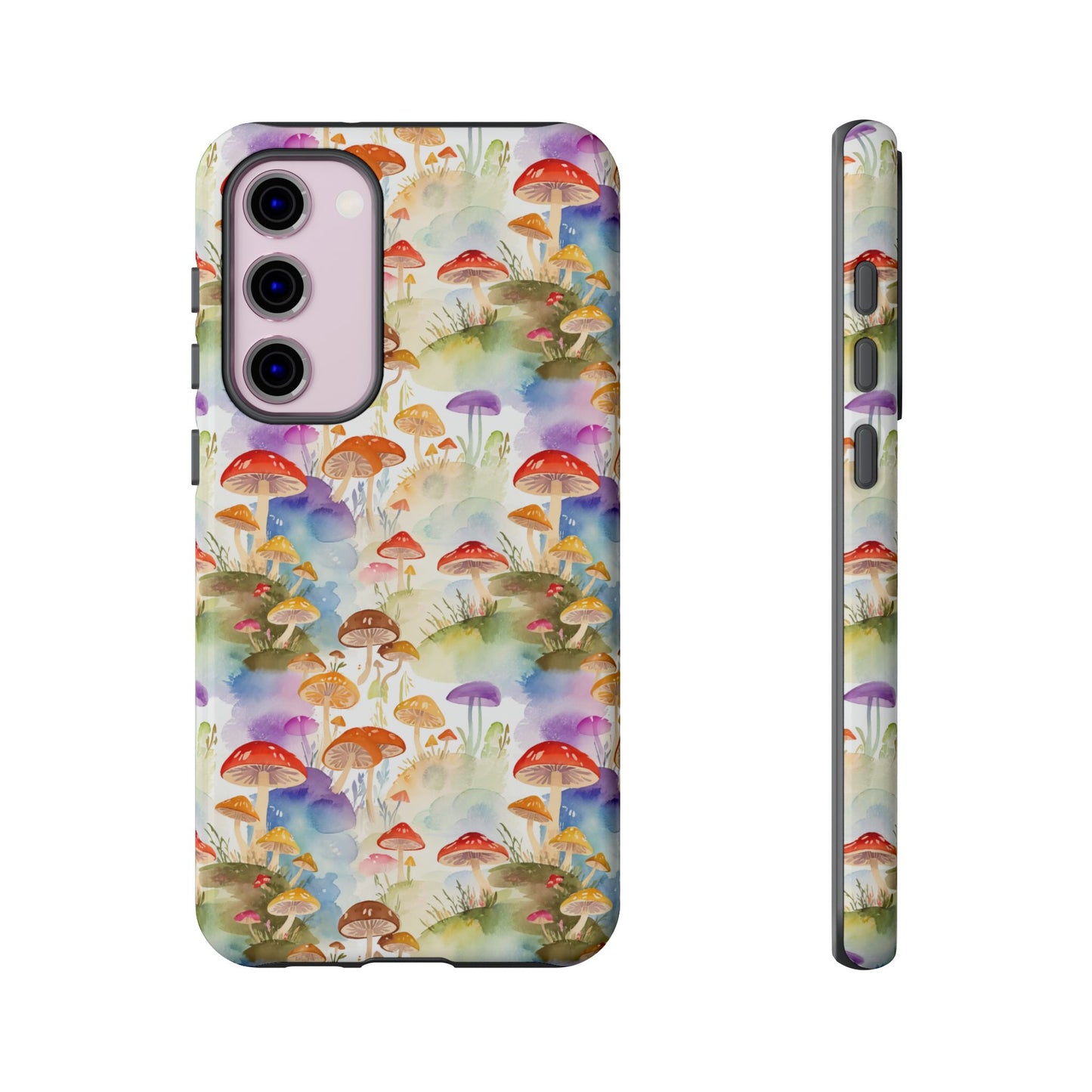 Mushroom Phone Case | Shroom Phone Cover | Hippie Themed Phone Case | Cute mushroom Pattern | Tough Case