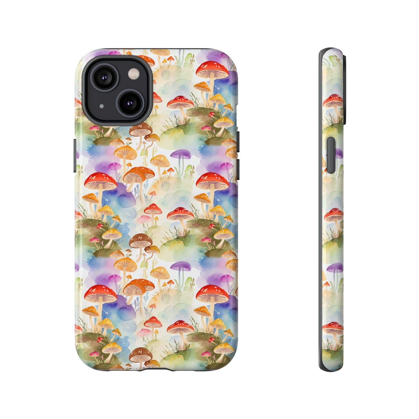 Mushroom Phone Case | Shroom Phone Cover | Hippie Themed Phone Case | Cute mushroom Pattern | Tough Case