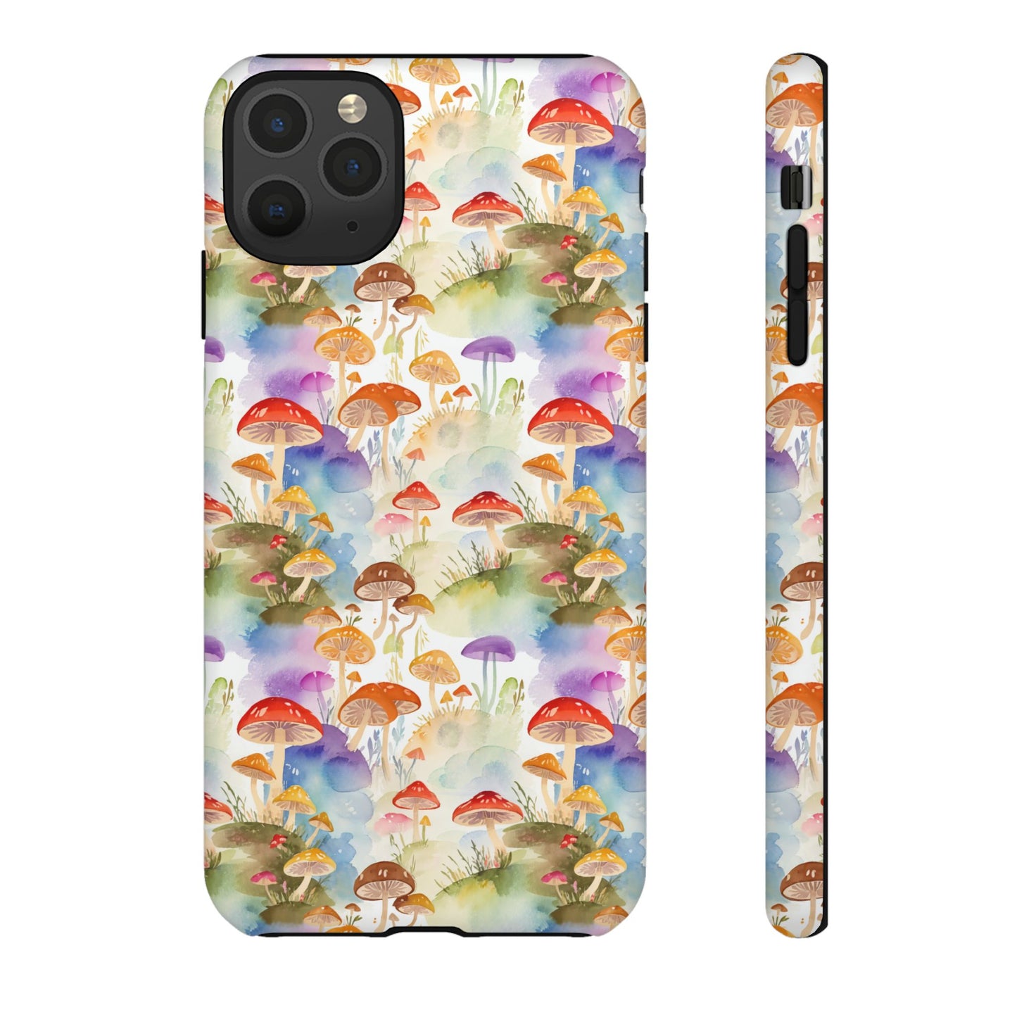 Mushroom Phone Case | Shroom Phone Cover | Hippie Themed Phone Case | Cute mushroom Pattern | Tough Case