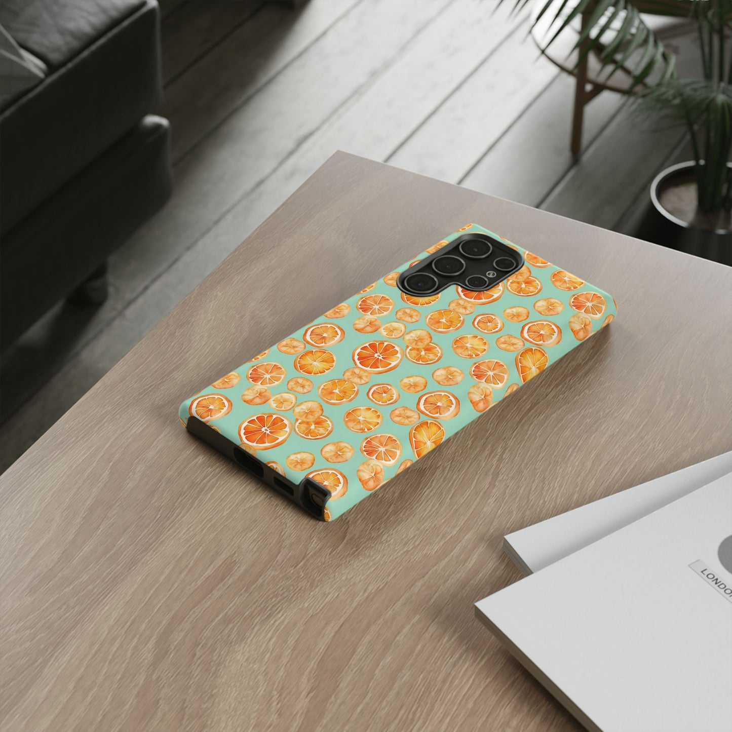 Sunday Orange | Tough Cases | Cute Phone Case | Protective Case | iPhone Case | Samsung Case