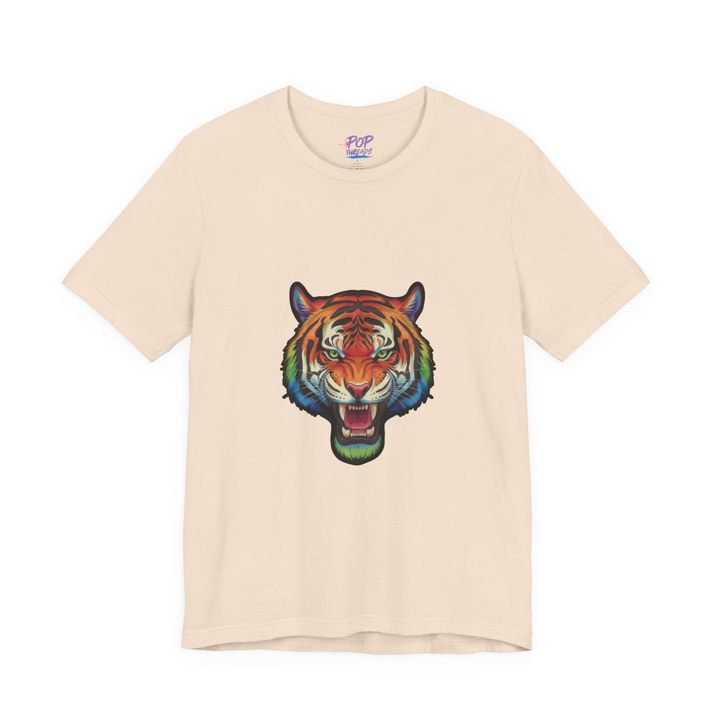 Colorful Rainbow Tiger Tee